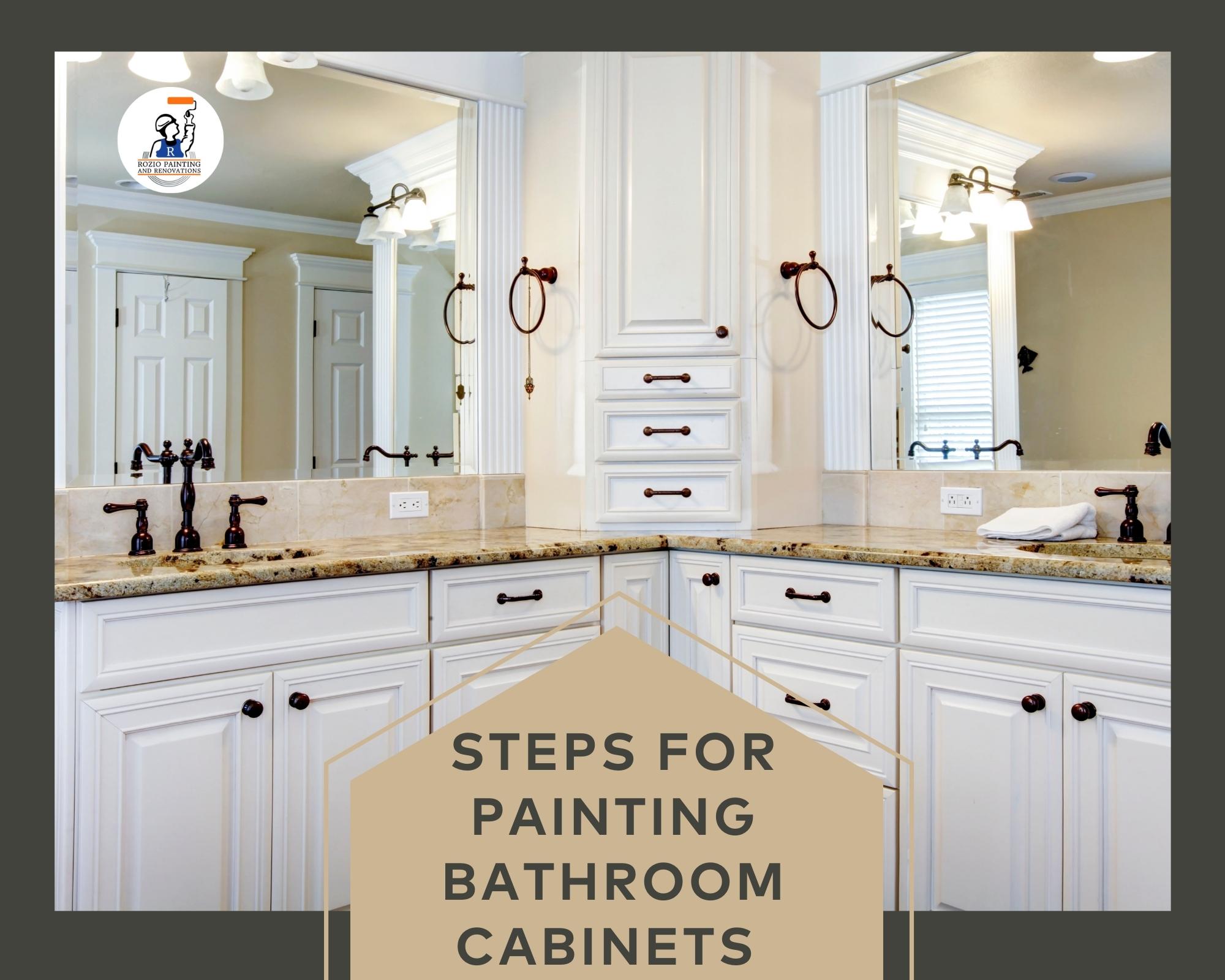 Steps For Painting Bathroom